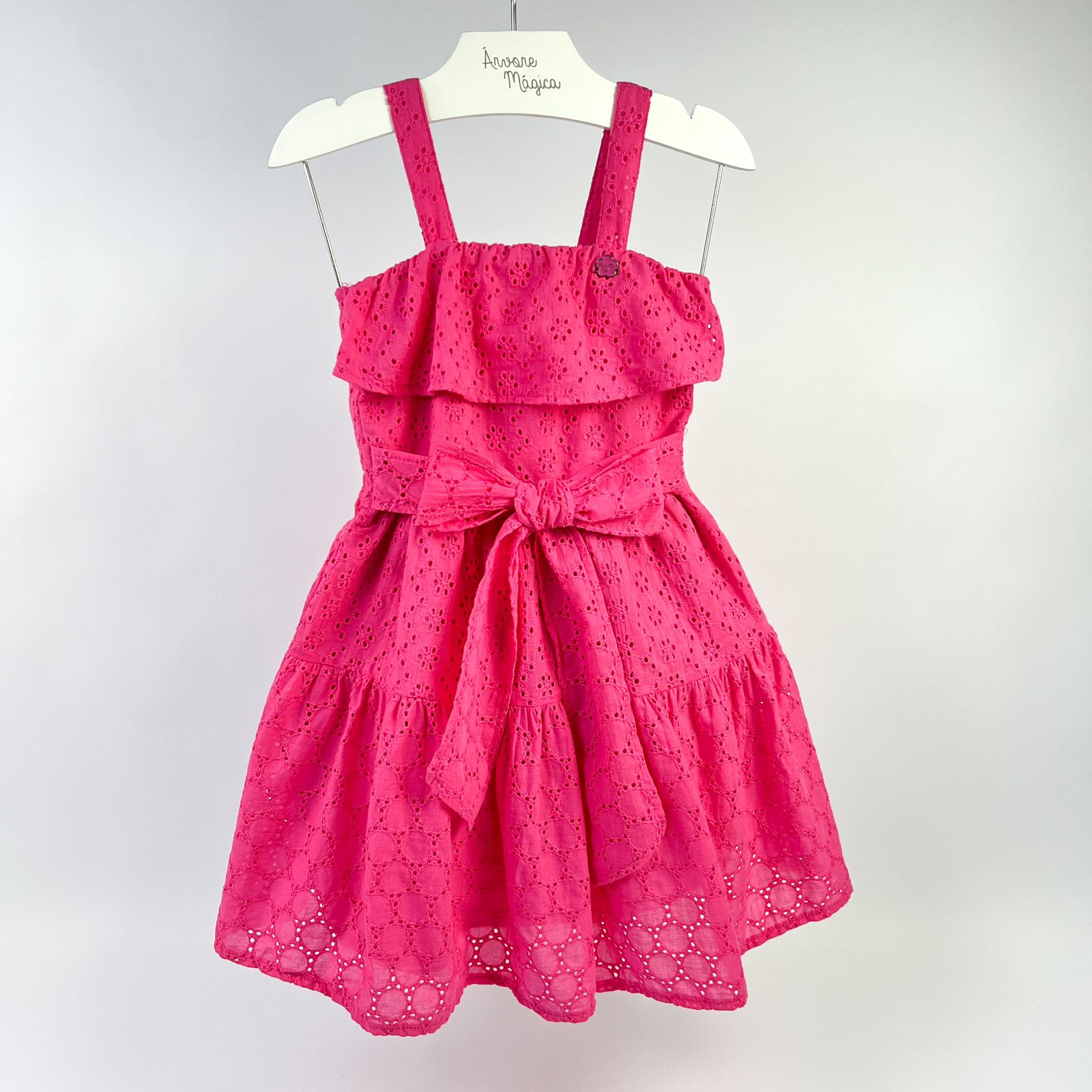 Vestido Infantil Momi Laise Pink 