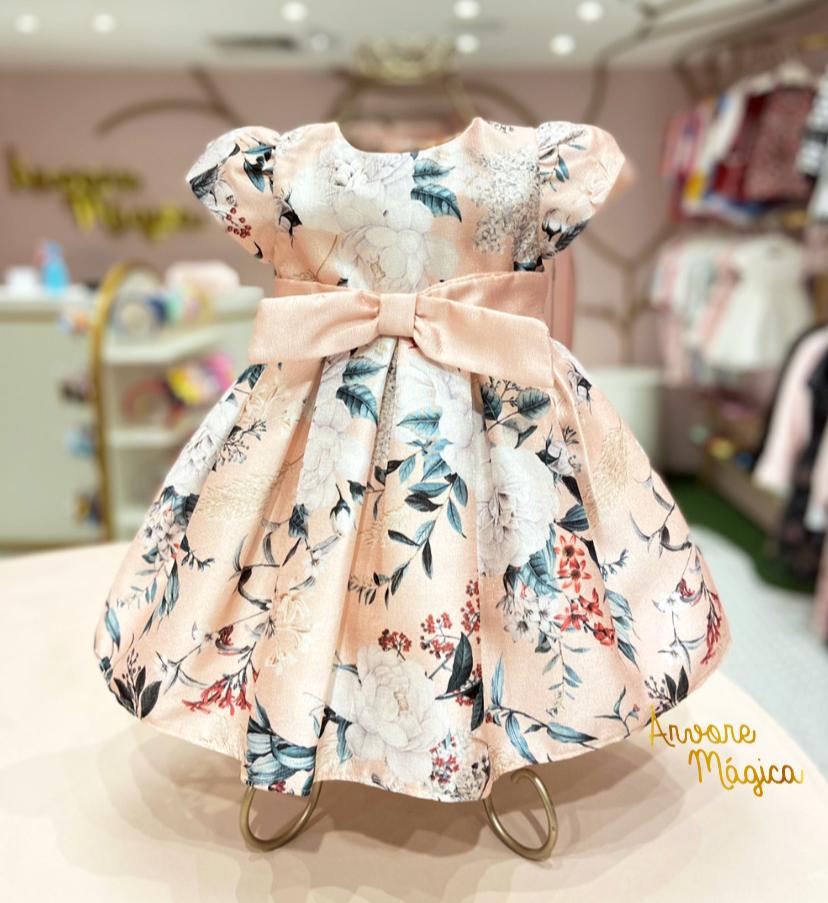 Vestido De Festa Para Bebe Zoe Petit Cherie Arvore Magica